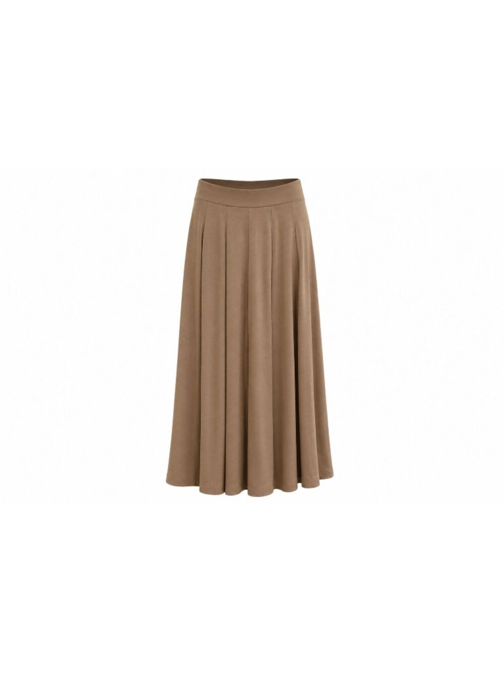 Uniqlo High Rise Wide Leg Pants Sz M Blush Pleated Pull On Flowy Palazzo Soft